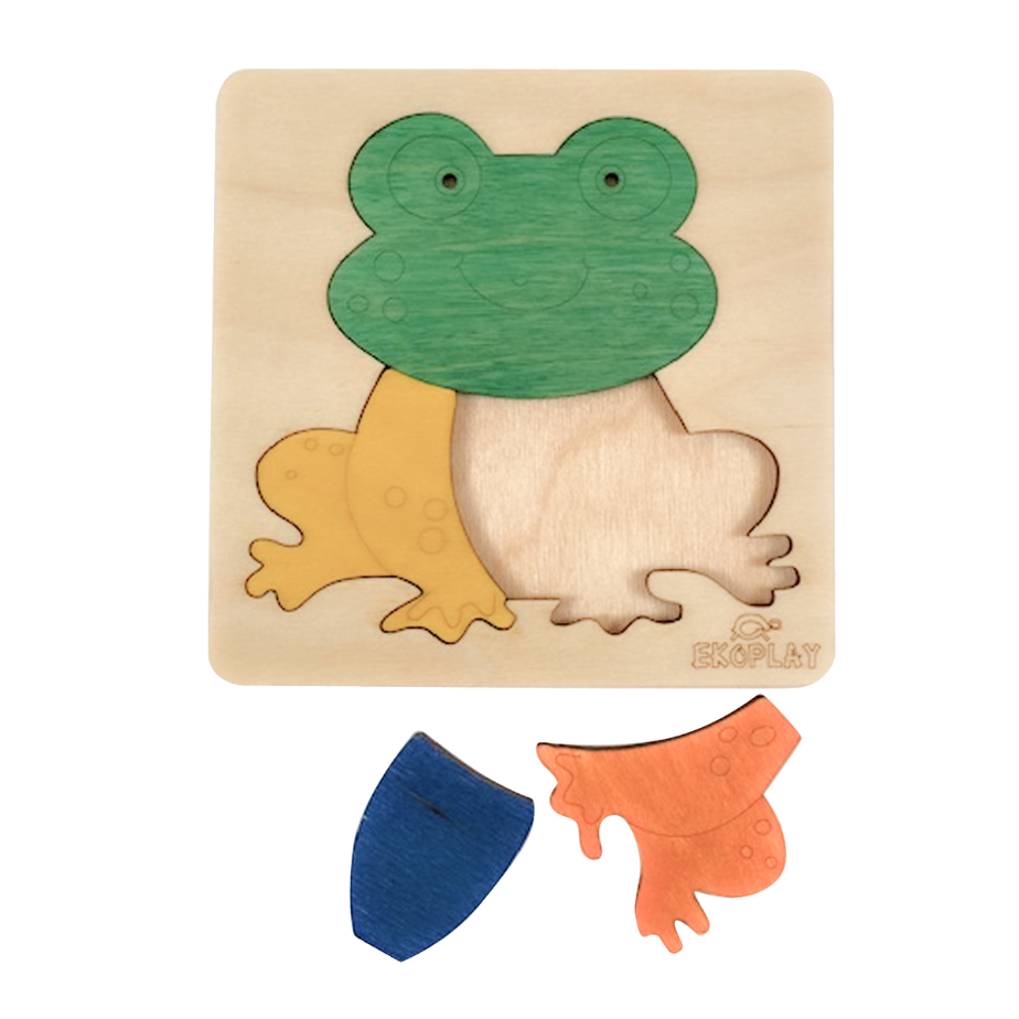 Happy Frog Learning Puzzle – Nature Starter Puzzle