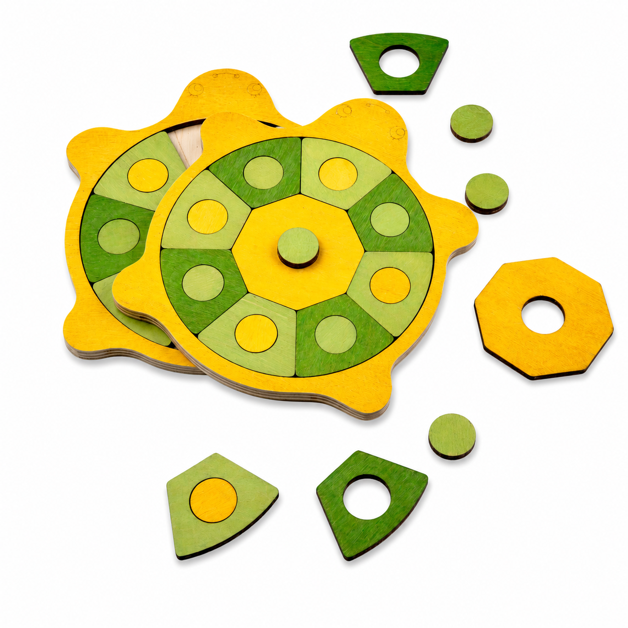 Tiny the Turtle Puzzle , Slow and Steady Fun! Ages 2+ years