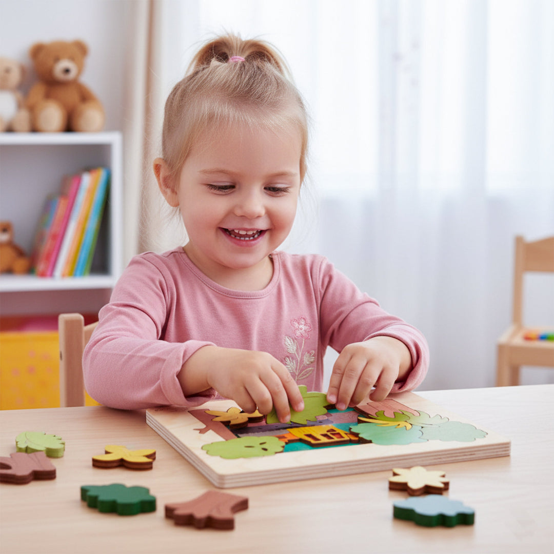 Rainforest Multilayer Puzzle – Discover & Protect Nature