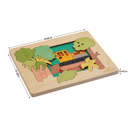 Rainforest Multilayer Puzzle – Discover & Protect Nature