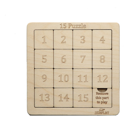 EKOPLAY’s Wooden Numeric Puzzles for Kids, 16 Piece Puzzle for School Kids, Learning Educational Toys Gifts for Boys & Girls. Mathematical Puzzle Set, Age 3+ Years.