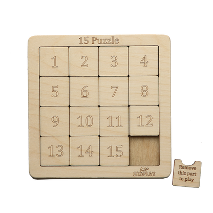 My First 15 Puzzle – Early Logic Builder