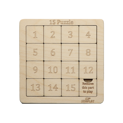 My First 15 Puzzle – Early Logic Builder