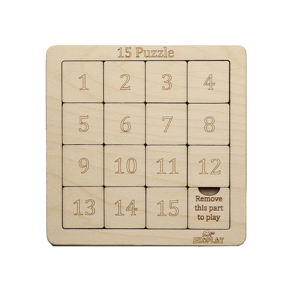 Wooden Numeric Puzzle for Kids - Age 3+ Years.