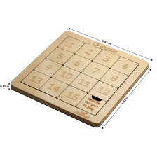 Wooden Numeric Puzzle for Kids - Age 3+ Years.
