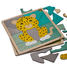 Amur Leopard Wooden Puzzle - 3 Years and Above