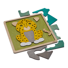 Amur Leopard Wooden Puzzle - 3 Years and Above