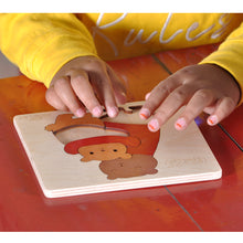 EKOPLAY’s Wooden Hugs Bear Puzzles for Kids, 7 Piece Jigsaw Puzzle for Pre-School Kids, Learning Educational Toys Gifts for Boys Girls. Animal Puzzles Sets, Age 3+ Years.
