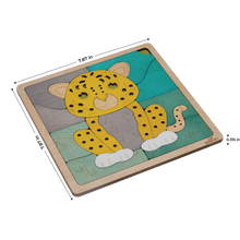 Amur Leopard Wooden Puzzle - 3 Years and Above