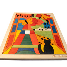 Ekoplay Wooden Paris Puzzle - 57 Pieces, Fun Learning Game, Educational Toys for Boys, Girls, Kids, Toddlers (Multicolor, 5+ Age Group)