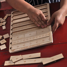 EKOPLAY Wooden Puzzles for Kids, 31 Piece Puzzle for School Kids, Learning Educational Toys Gifts for Boys Girls. Mathematical Puzzle Sets Arithmasticks Fractions Puzzle. Age 5+ Years.