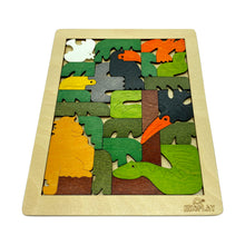 EKOPLAY’s Colorful Brain Teaser- Hornbill Fun, 26 Pieces Educational Wooden Puzzle, Great Gift for Children of The Age Group 3+ Years.