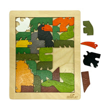 EKOPLAY’s Colorful Brain Teaser- Hornbill Fun, 26 Pieces Educational Wooden Puzzle, Great Gift for Children of The Age Group 3+ Years.