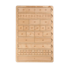 EKOPLAY Wooden Puzzles for Kids, 31 Piece Puzzle for School Kids, Learning Educational Toys Gifts for Boys Girls. Mathematical Puzzle Sets Arithmasticks Fractions Puzzle. Age 5+ Years.