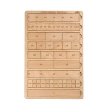EKOPLAY Wooden Puzzles for Kids, 31 Piece Puzzle for School Kids, Learning Educational Toys Gifts for Boys Girls. Mathematical Puzzle Sets Arithmasticks Fractions Puzzle. Age 5+ Years.