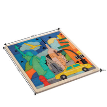 Ekoplay New York City Puzzle For Kids | 75 Piece Wooden Jigsaw Puzzle | Learning Educational Toys Gifts For Boys Girls 3+ Years | Discover New York City