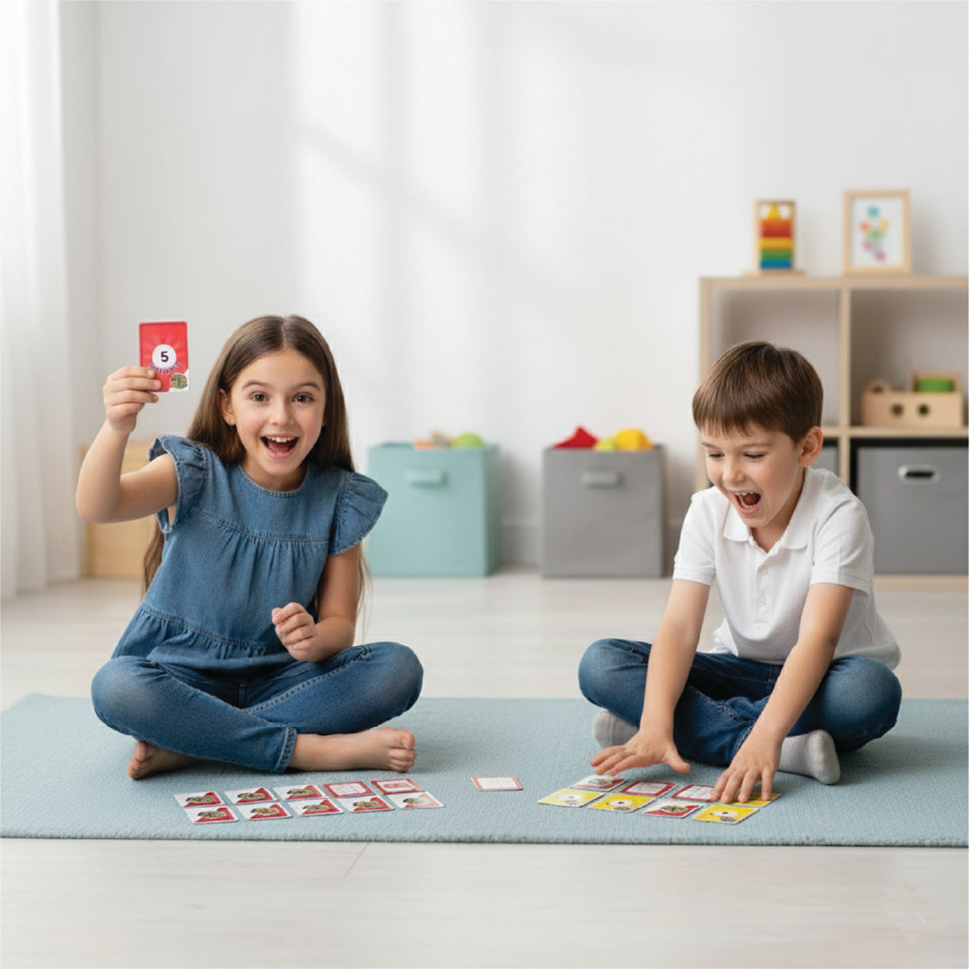 Ekoplay Flip It Multiplication Card Game with Tables 1-6