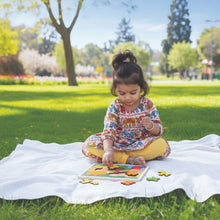 Down on The Farm Wooden Puzzle, 33 Pieces, Endangered Animals, Farm Animals, for Kids Ages 3+