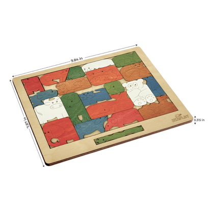 Animal Brain Teaser Puzzle – Logic Challenge Fun