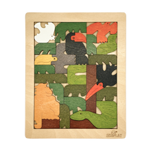 EKOPLAY’s Colorful Brain Teaser- Hornbill Fun, 26 Pieces Educational Wooden Puzzle, Great Gift for Children of The Age Group 3+ Years.
