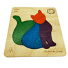 Chat Cat Learning Puzzle | Fine Motor Skill Toy for Kids