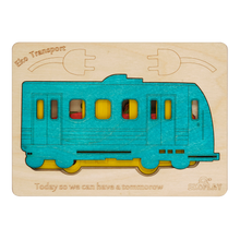 Eko Trasport Multi Layered Wooden Puzzles For Kids - 3+ Years