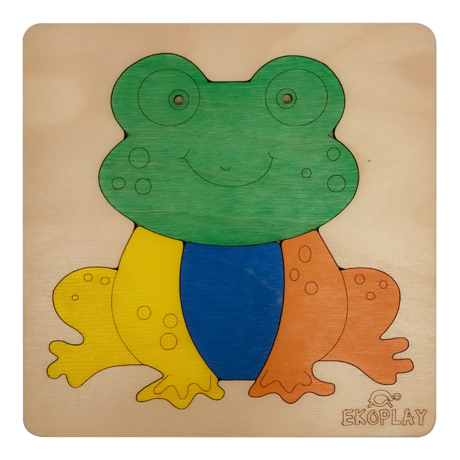 Happy Frog Learning Puzzle – Nature Starter Puzzle