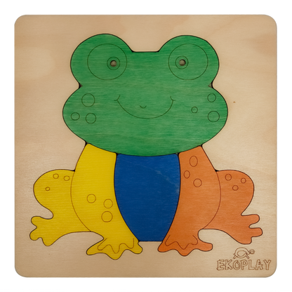 Happy Frog Learning Puzzle – Nature Starter Puzzle
