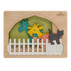Farm Animal Layer Puzzle – Learn Life on the Farm