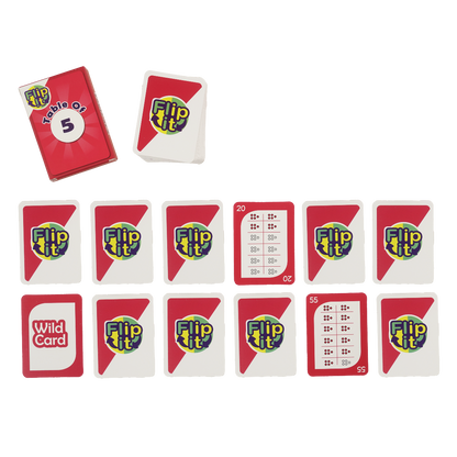 Ekoplay Flip It Multiplication Card Game with Tables 1-6