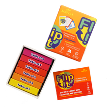 Ekoplay Flip It Multiplication Card Game with Tables 1-6