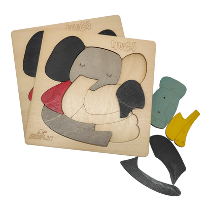 Hugs Elephant Puzzle – Celebrate Love & Bonding