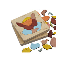 Life Cycle of A Chicken | 20 Piece Wooden Jigsaw Puzzle for Kids | for Preschool Kids, Learning Educational Toys Gifts for Boys & Girls 3+ Years
