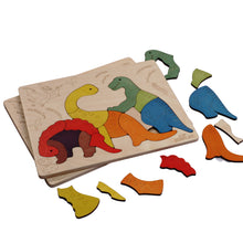 Jurassic Wooden Puzzle | 15 Pieces Jigsaw Puzzle | Dinosaurs for Kids 3 Years and Above