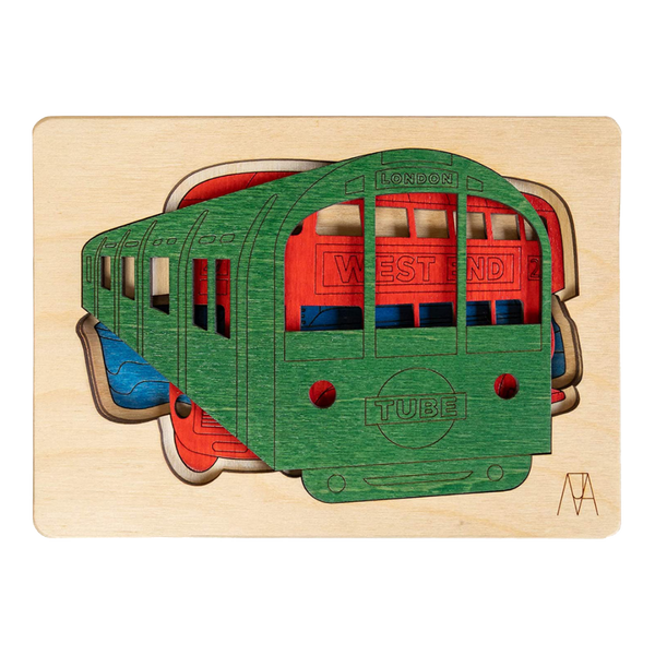 London Transport Wooden Puzzle - 2+ Age Group