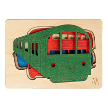 London Transport Wooden Puzzle - 2+ Age Group
