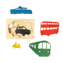 London Transport Wooden Puzzle - 2+ Age Group