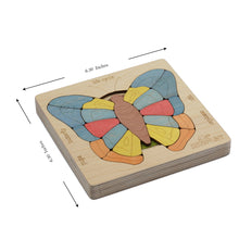 Life Cycle of A Butterfly | 31 Piece Wooden Multilayered Jigsaw Puzzles for Kids | Educational Toy and Gift for Boys & Girls 3 Years and Above