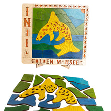 Ekoplay  Golden Mahseer Jigsaw Wooden Puzzle - 23 Pieces, Fun Learning Game, Educational Toys for Boys, Girls, Kids, Toddlers (Multicolor, 3+ Age Group)