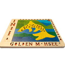 Ekoplay  Golden Mahseer Jigsaw Wooden Puzzle - 23 Pieces, Fun Learning Game, Educational Toys for Boys, Girls, Kids, Toddlers (Multicolor, 3+ Age Group)