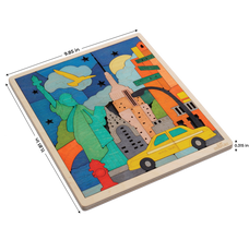 New York City Puzzle For Kids - 3+ Years