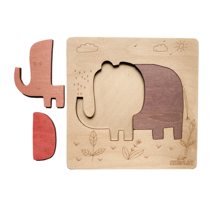 Playful Elephant – First Puzzle Fun