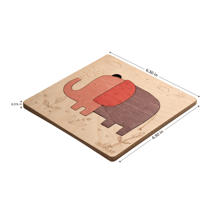 Playful Elephant – First Puzzle Fun