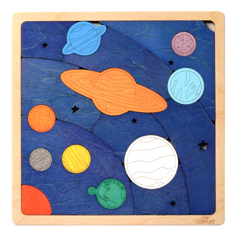 Solar System And Planets Puzzle For Kids - Ages 3+ Years