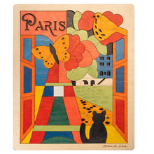 Ekoplay Wooden Paris Puzzle - 57 Pieces, Fun Learning Game, Educational Toys for Boys, Girls, Kids, Toddlers (Multicolor, 5+ Age Group)
