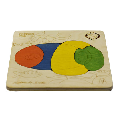 Poisson Fish Learning Puzzle | Visual Skill Toy for Kids