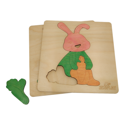 Happy Rabbit - First Puzzle Fun