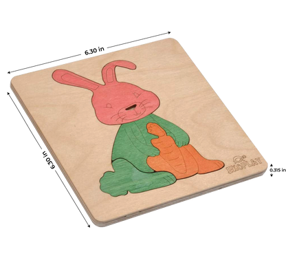 Happy Rabbit - First Puzzle Fun