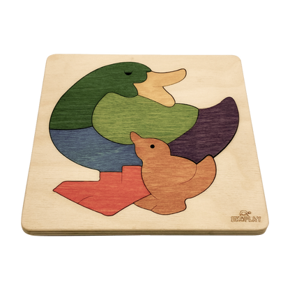 Rainbow Duck Learning Puzzle – Water Animal Play