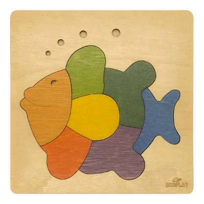 Rainbow Fish Learning Puzzle – Ocean Learning Fun